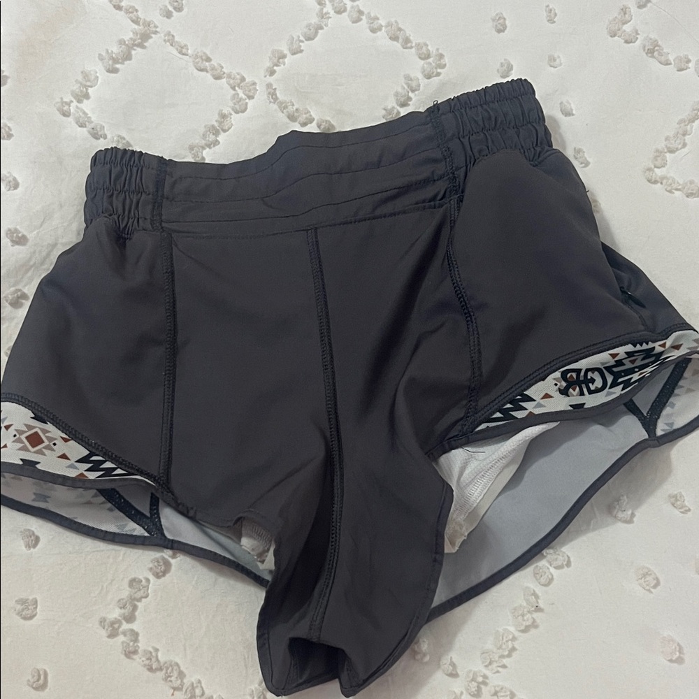 Rocket donkey cowgirl Women's Black Athletic Shorts